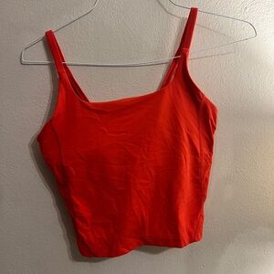 Lululemon red align tank top